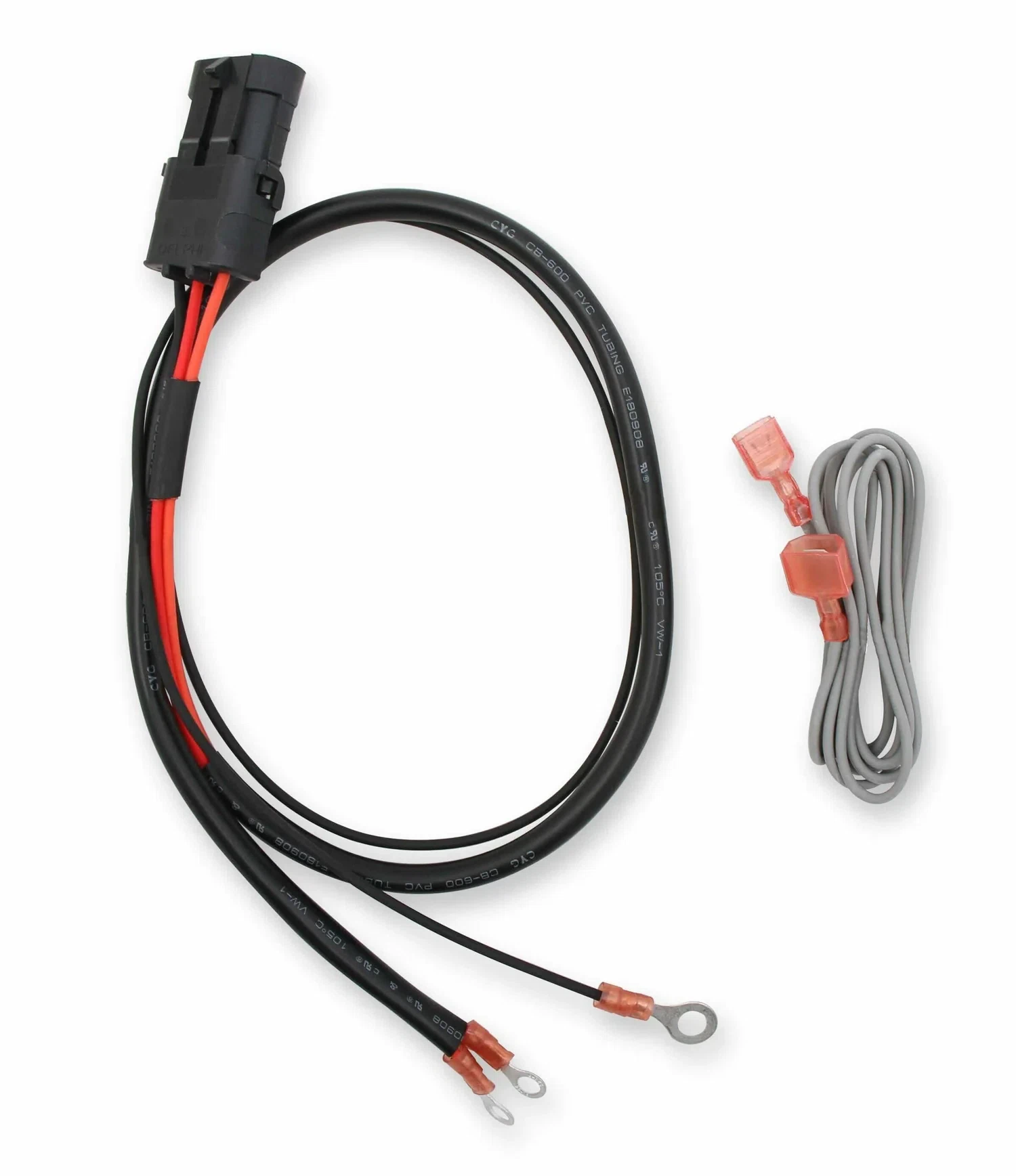 Chevy V8 w_Internal Module Distributor and Black Cap - 83605